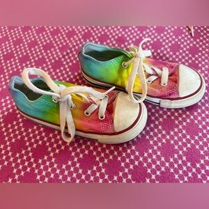 Rainbow Kids Converse Sneakers
